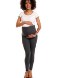 Schwangerschaftsleggings in Grau – PeeKaBoo Modell 174803