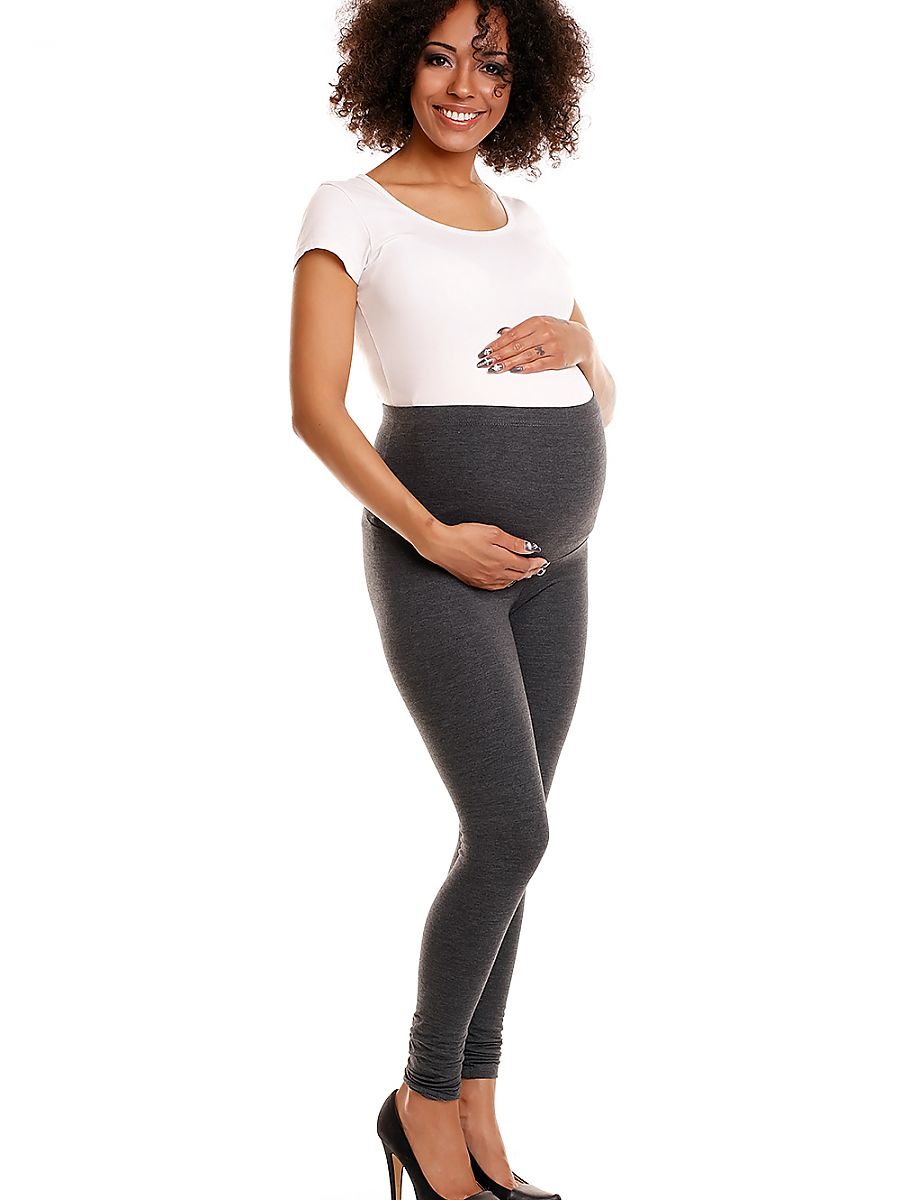 Schwangerschaftsleggings in Grau – PeeKaBoo Modell 174803