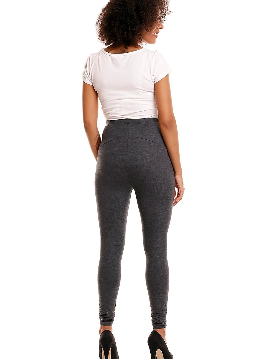 Schwangerschaftsleggings in Grau – PeeKaBoo Modell 174803